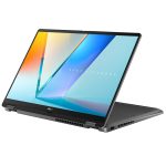 ASUS VivoBook Flip S14 TP3407SA-UL155W Laptop (Intel Core Ultra 5 226V - 16GB Ram - M.2 NVMe 512GB - Intel Arc 130V Graphics - 14.0 Inch WUXGA 60Hz - Win11) - Matte Gray