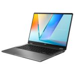 ASUS VivoBook Flip S14 TP3407SA-UL155W Laptop (Intel Core Ultra 5 226V - 16GB Ram - M.2 NVMe 512GB - Intel Arc 130V Graphics - 14.0 Inch WUXGA 60Hz - Win11) - Matte Gray