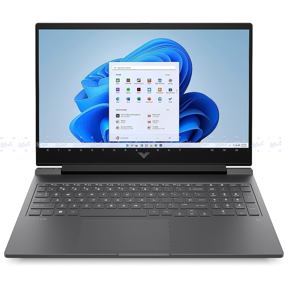HP Victus 16-R1078NE Gaming Laptop (Intel Core i5-14450HX - 16GB Ram - M.2 NVMe 512GB - Nvidia RTX 3050 6GB - 16.1 Inch FHD IPS 144Hz) - Mica Silver